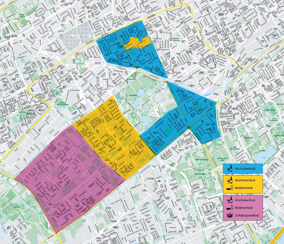 kaart stadsdeel Escamp