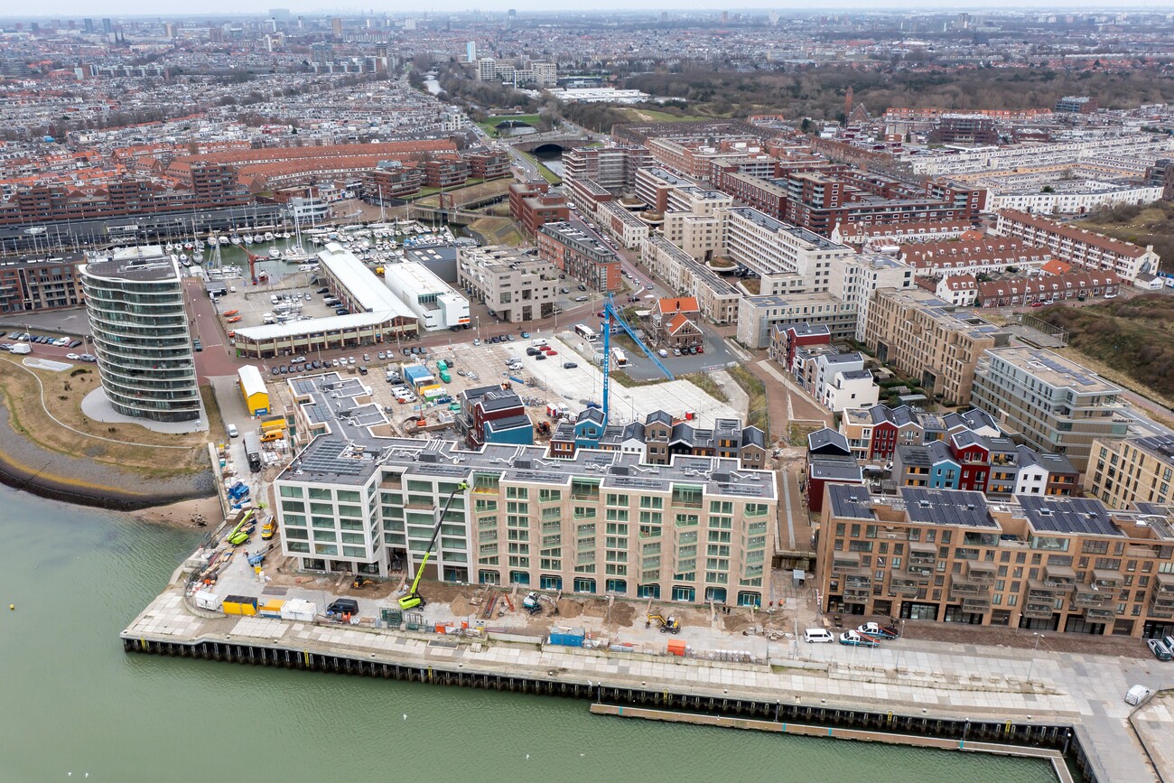 Scheveningen Haven: ZUIDKADE wordt dit jaar opgeleverd.