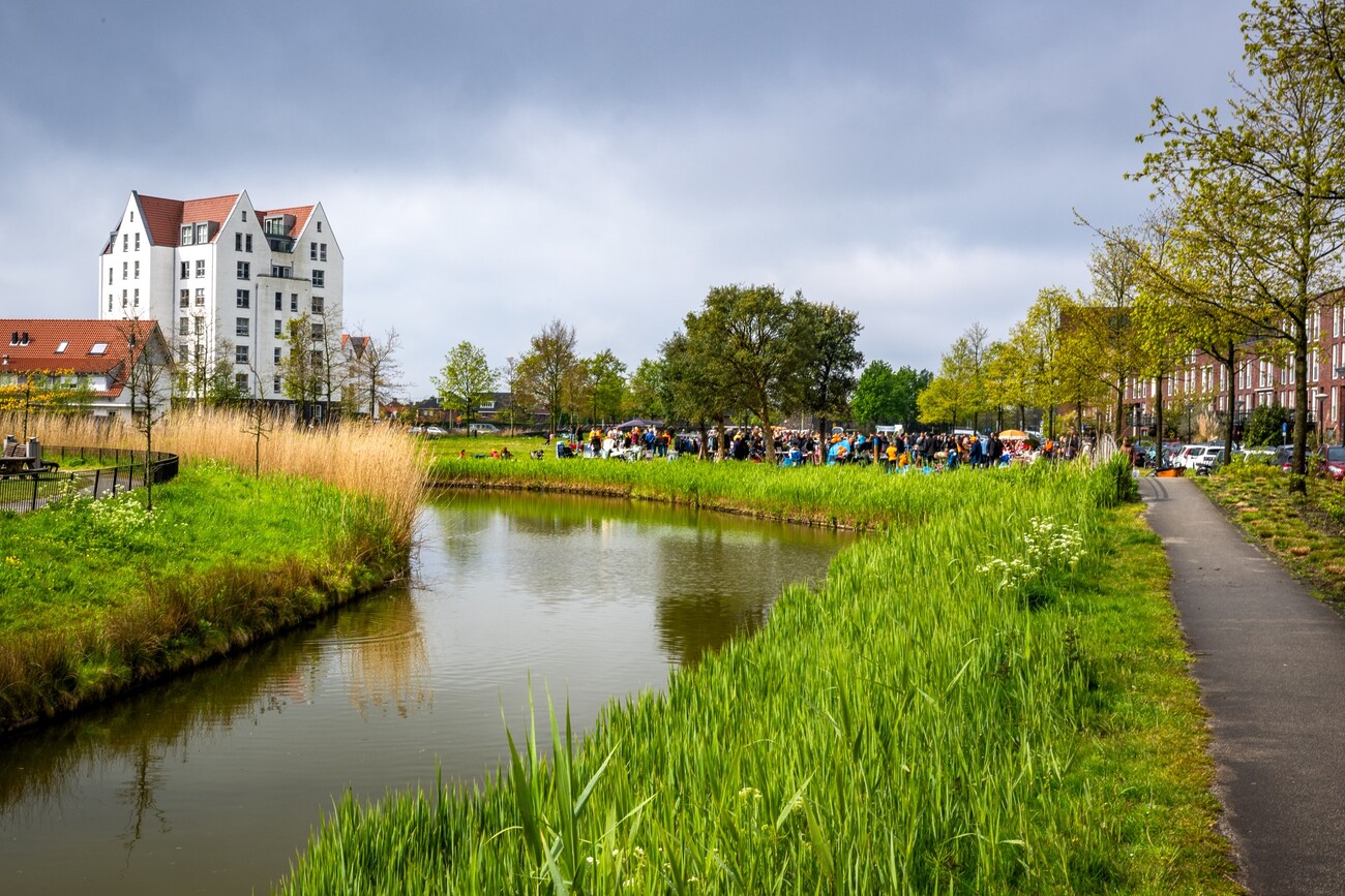 Vrijmarkt in Vlietpark