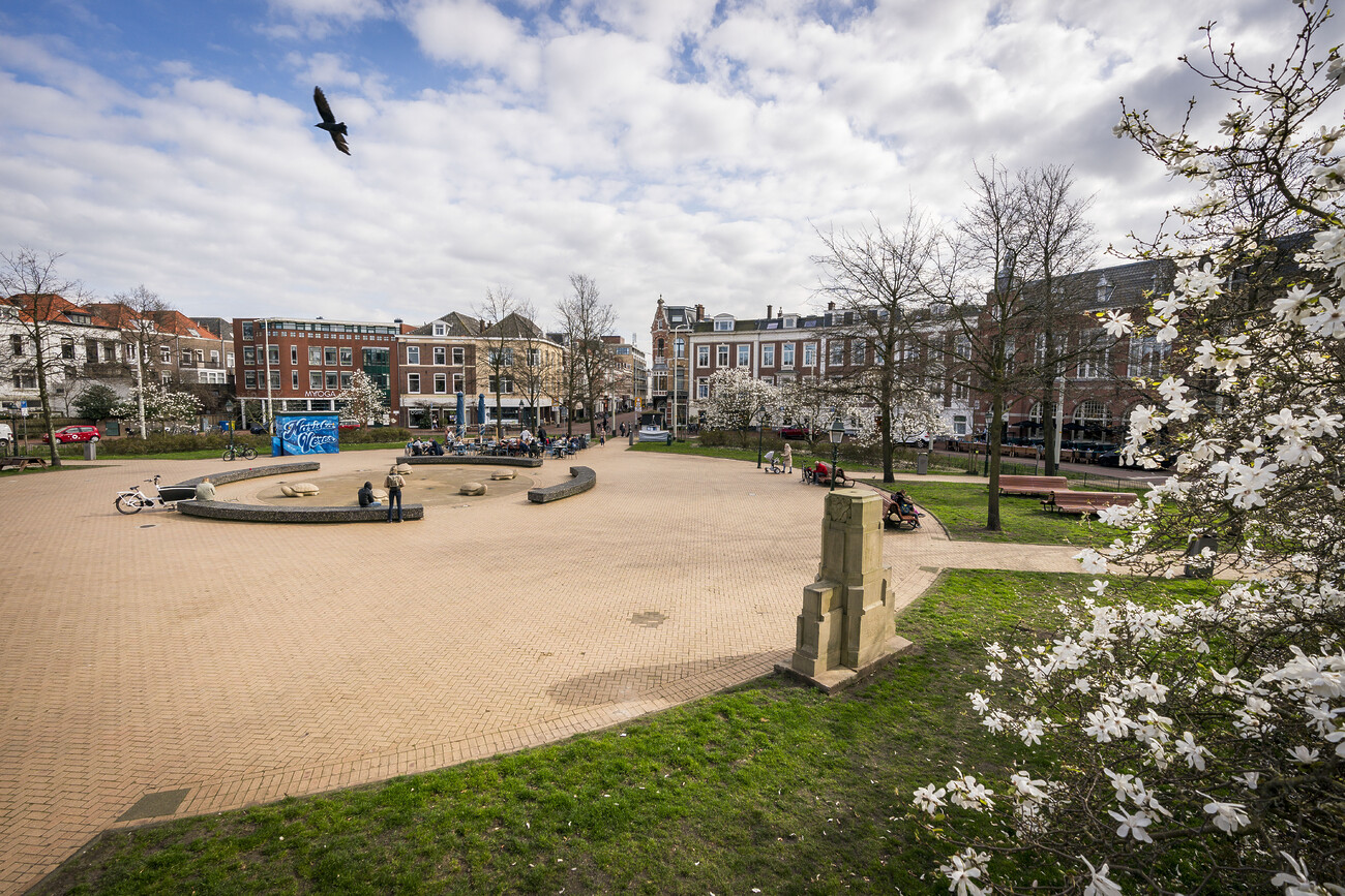 Het Prins Hendrikplein in het Zeeheldenkwartier