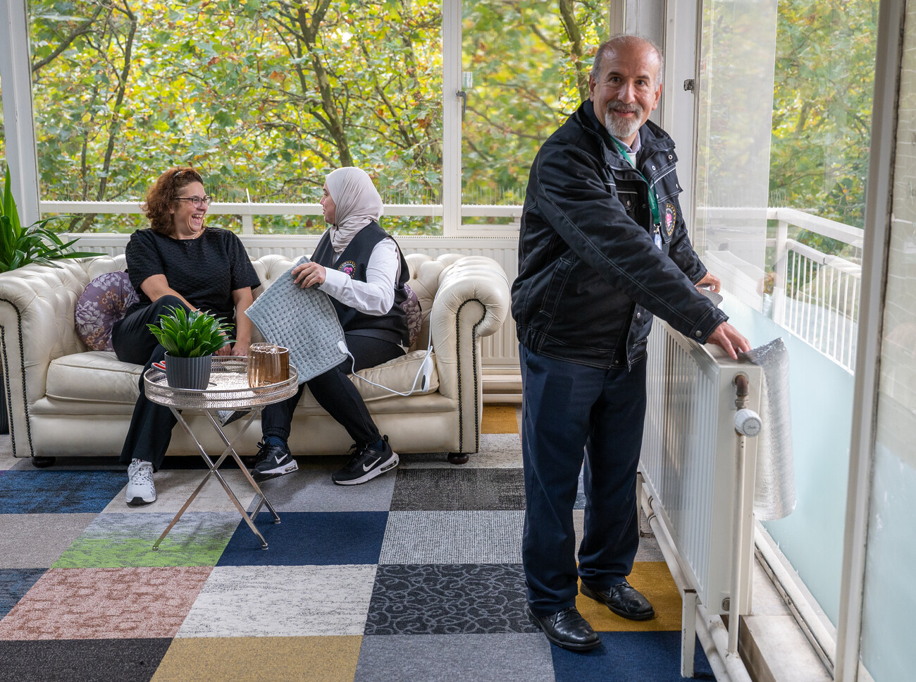 Meneer Lichtpuntjes Mariahoeve van helpt woning energiezuiniger te maken.