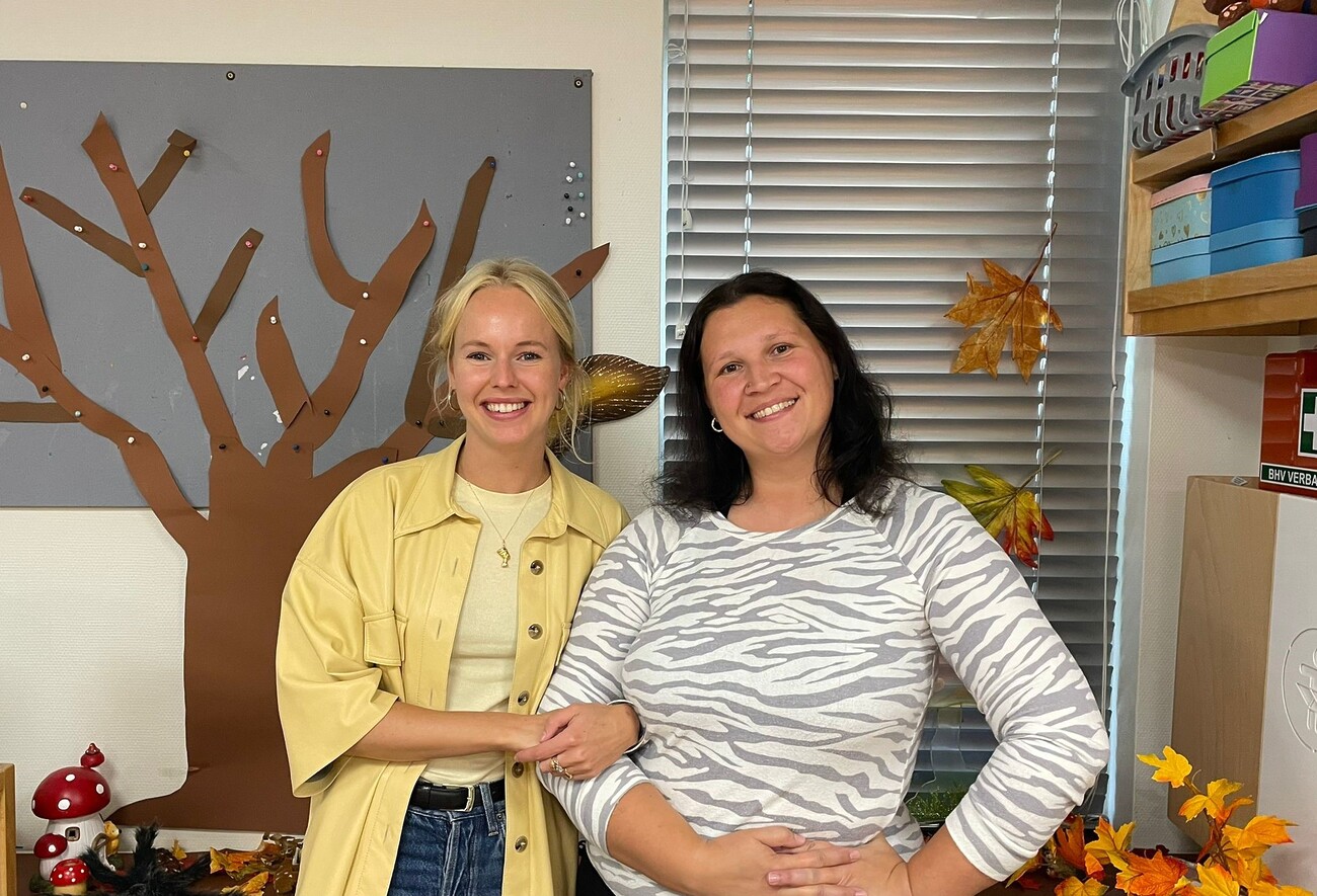 Lotte Reijneveld en Justyna Byra in Kameleon