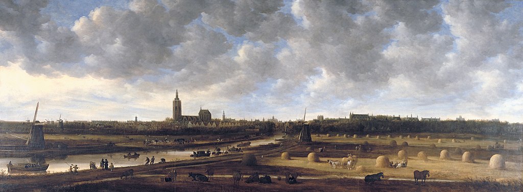 Schilderij ‘Gezicht op Den Haag vanuit het zuidoosten’ van Jan van Goyen