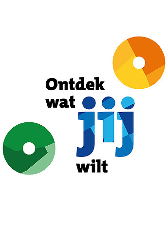 Logo met tekst Ontdek wat jij wilt