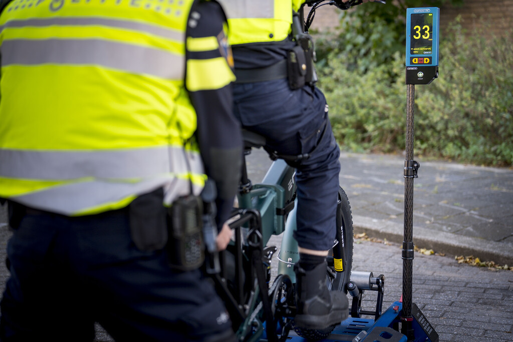 Controle van onder andere fatbikes en scooters