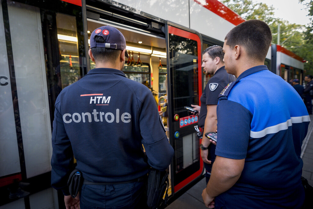 Controle in de tram